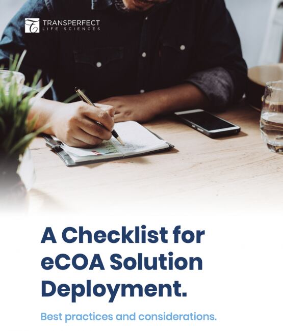 checklist for eCOA 