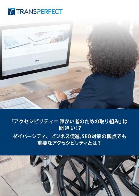 ダイバシティ、ビジネス促進、SEO対策の観点でも 重要なアクセシビリティとは？