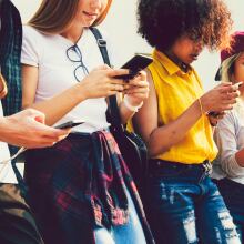 gen z on iphones