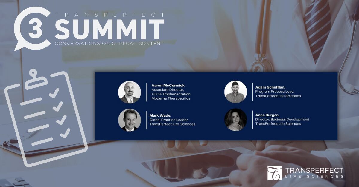C3 Summit eCOA/ePRO Recap