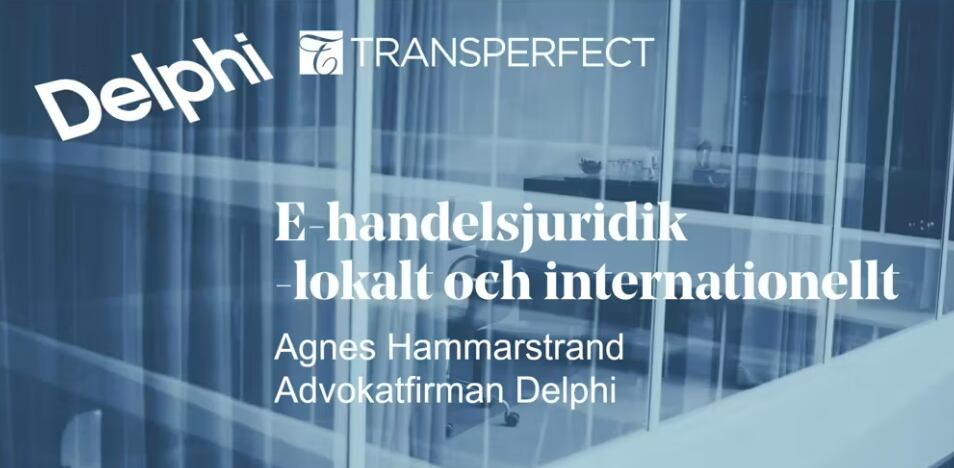 e-handelsjuridik